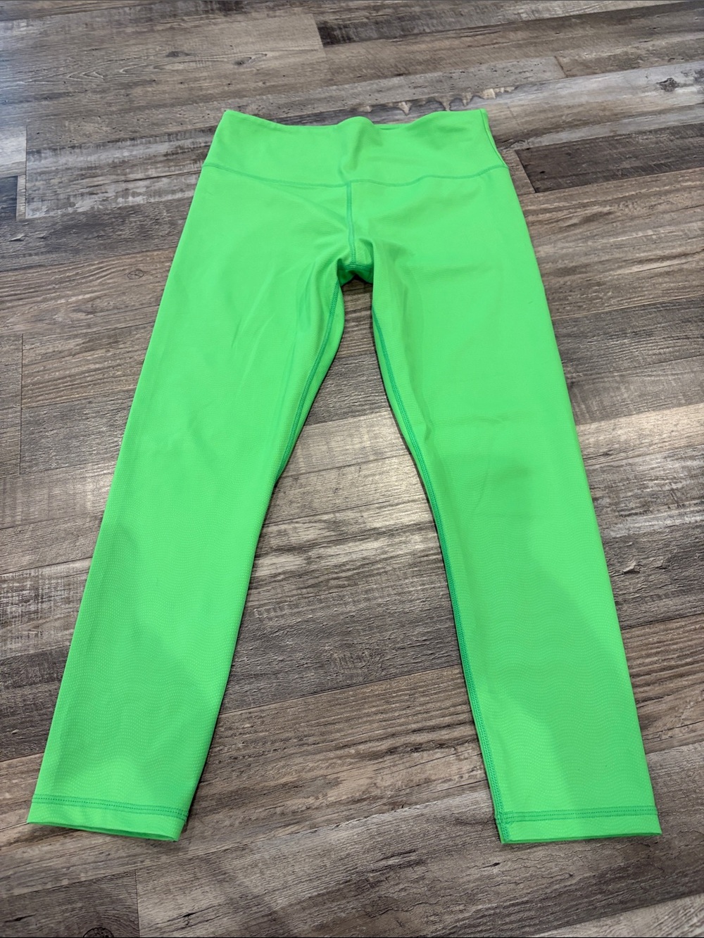 ZYIA Neon Green High-Waist Leggings